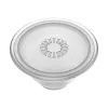 Grip PopSockets PlantCore by Popsockets — uniwersalny uchwyt do telefonu, szary półprzezroczysty, 38,8×7,7 mm