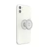 Grip PopSockets PlantCore by Popsockets — uniwersalny uchwyt do telefonu, szary półprzezroczysty, 38,8×7,7 mm