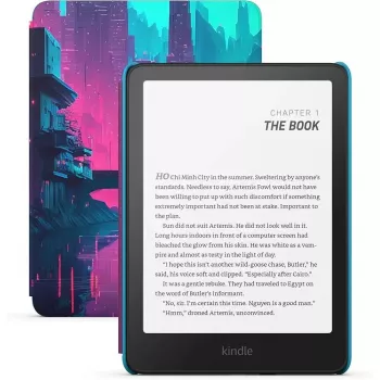 E-czytnik Amazon Kindle Paperwhite Kids 16GB 7-calowy 2024 – wodoodporny, wbudowane podświetlenie przednie