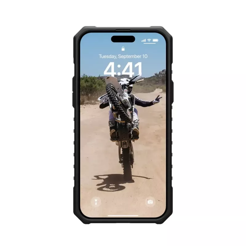 osłona Urban Armor Gear 114311114343 iPhone 15 Plus 17 cm Czarny Przezroczysty