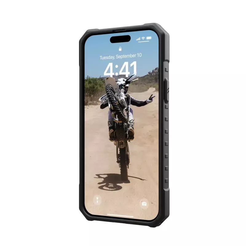 osłona Urban Armor Gear 114311114343 iPhone 15 Plus 17 cm Czarny Przezroczysty