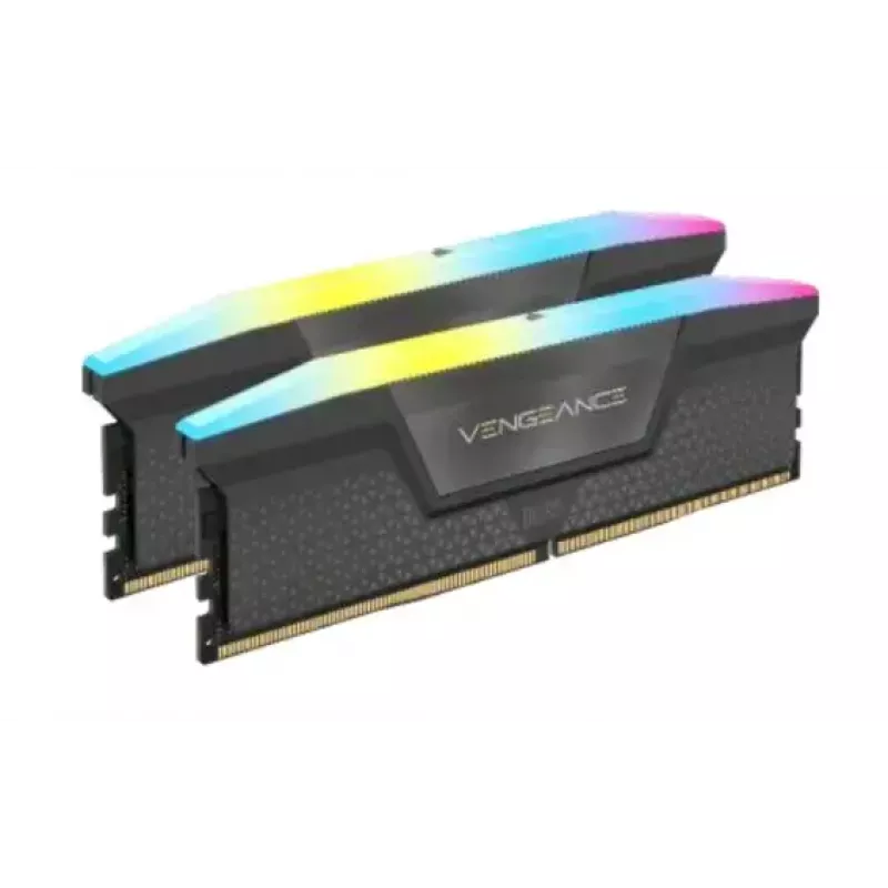 Pamięć DDR5 do komputerów stacjonarnych CORSAIR Vengeance RGB 64 GB (2 x 32 GB) 6000 MT/s CL40 288-pin DIMM 1,35 V
