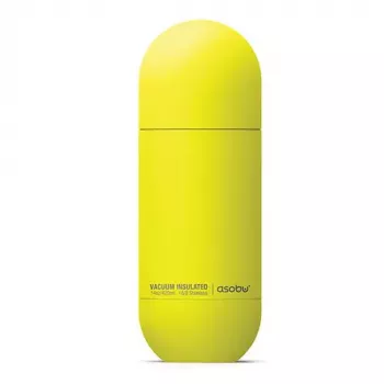 Asobu Orb Daily usage 430 ml Stal nierdzewna Żółty