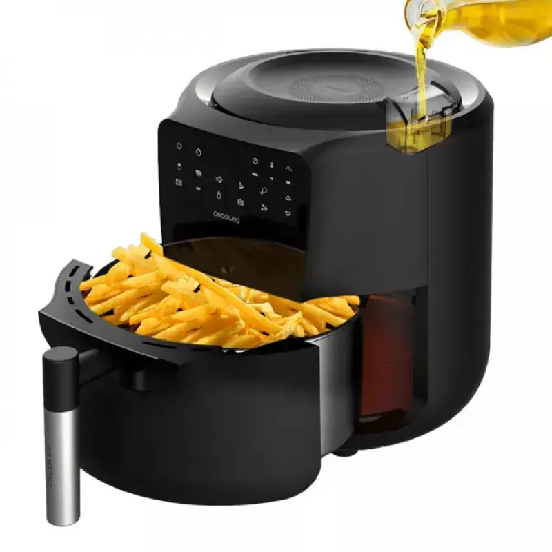 Frytkownica niskotłuszczowa Cecotec 03300 5,5 l 1550 W Czarna