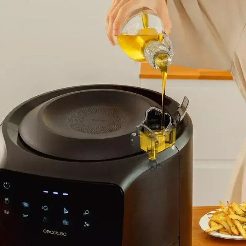 Frytkownica niskotłuszczowa Cecotec 03300 5,5 l 1550 W Czarna