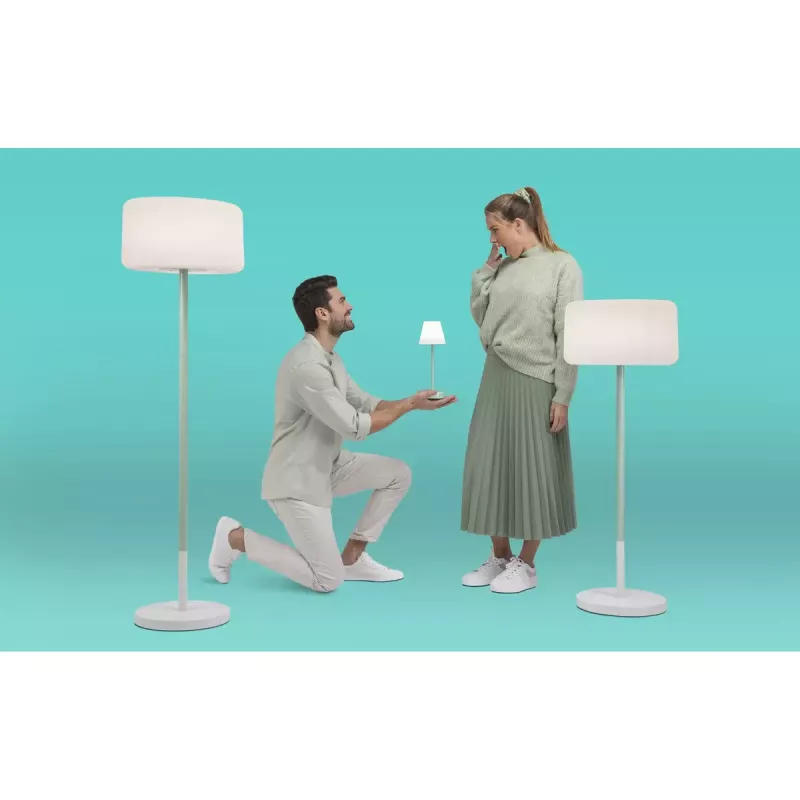 Lampa stołowa Newgarden LOLA cienki 30 2 W LED Rose gold