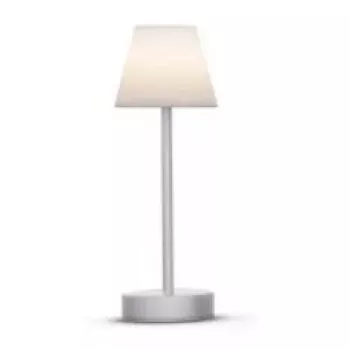 Lampa stołowa Newgarden LOLA cienki 30 2 W LED Szara IP44