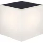 Lampa ścienna solarna NewGarden LUMWLC012XXSPNW — kompaktowa oprawa zewnętrzna zasilana energią słoneczną 12×12×12 cali