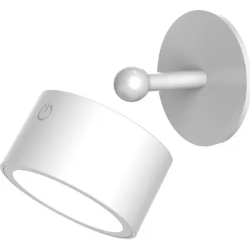 Zasilana bateriami lampa ogrodowa rolka NewGarden LUMROL080BXWLNW 8 diod LED, biała