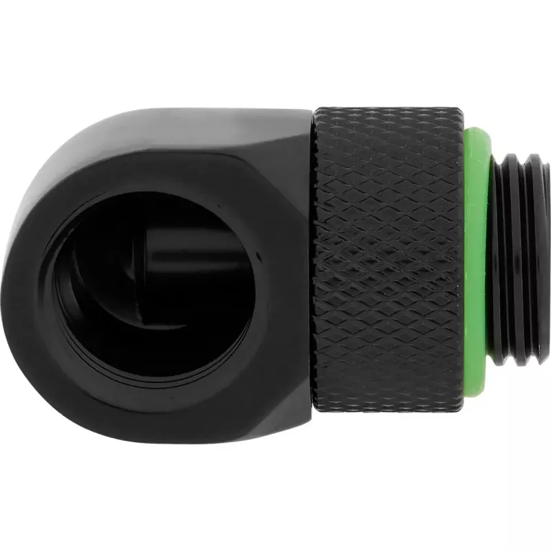 Złączka Corsair CX-9055009-WW mosiężna czarna 90° adapter obrotowy