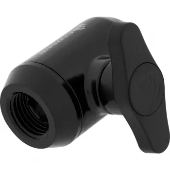 Złączka Corsair CX-9055019-WW mosiężna czarna zawór kulowy do chłodzenia cieczą