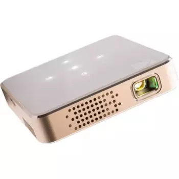 Projektor Kodak Luma 150 Wi‑Fi biały‑Gold, przenośny projektor piko LED z łącznością bezprzewodową