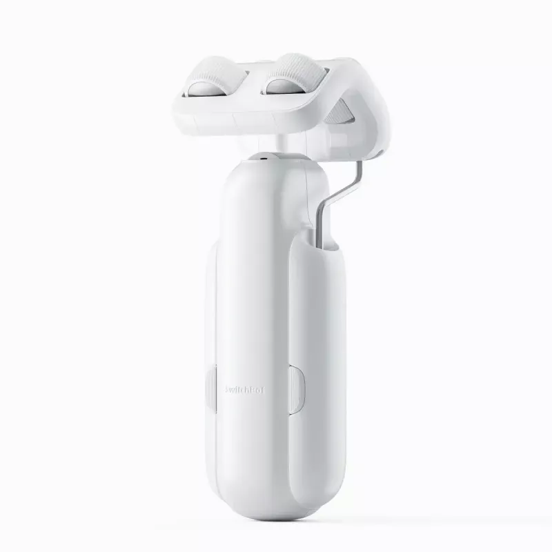 Inteligentny silnik do zasłon SwitchBot W2400000R do szyny U (EU i UK) — akumulatorowy, USB-C, siła pchania 15 kg