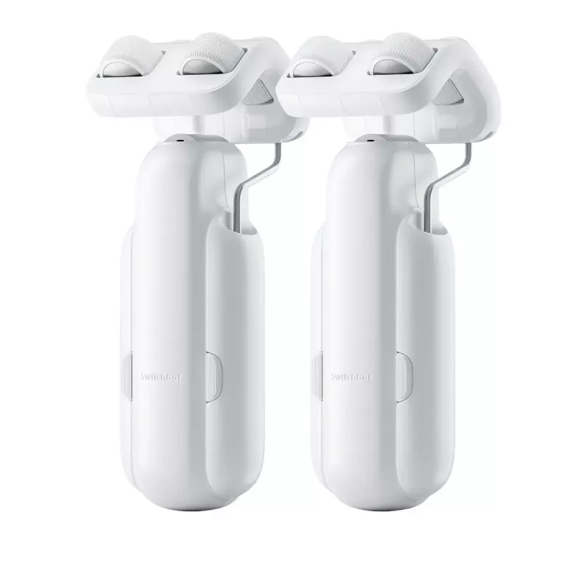 Inteligentny silnik do zasłon SwitchBot W2400000R do szyny U (EU i UK) — akumulatorowy, USB-C, siła pchania 15 kg