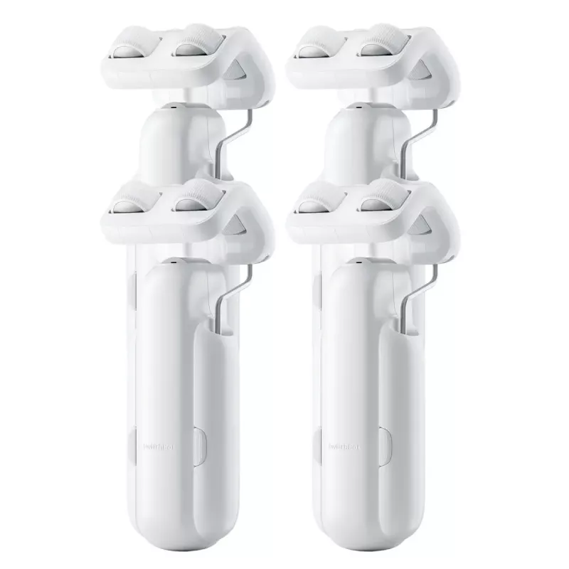 Inteligentny silnik do zasłon SwitchBot W2400000R do szyny U (EU i UK) — akumulatorowy, USB-C, siła pchania 15 kg