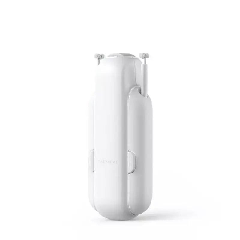 Inteligentny silnik do zasłon SwitchBot W2400000R do szyny U (EU i UK) — akumulatorowy, USB-C, siła pchania 15 kg