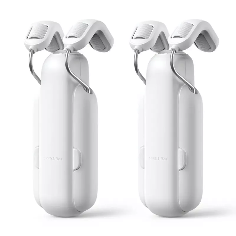 Inteligentny silnik do zasłon SwitchBot W2400000R do szyny U (EU i UK) — akumulatorowy, USB-C, siła pchania 15 kg