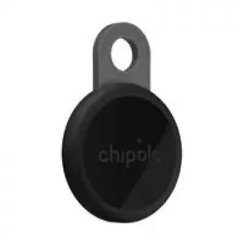 Bluetooth tracker Chipolo LOOP model CH‑RSO006 w kolorze czarnym – lokalizator przedmiotów z wymienną baterią