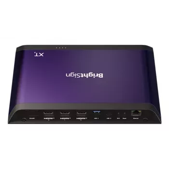 Odtwarzacz multimedialny BrightSign XT1145 8K Ultra HD Czarny Fioletowy