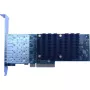 Karta sieciowa Chelsio T540-LP-CR — 4-portowa 1/10GbE SFP+ niskoprofilowa, PCIe x8 Gen3, 32 tys. połączeń