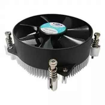 Chłodzenie procesora Dynatron A 2339, 92 mm aluminium/czarne, 12 V, 1000–2500 RPM