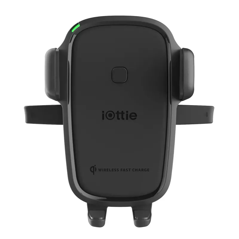 iOttie Easy One Touch 2 Ładowarka samochodowa do smartfona Czarna USB Bezprzewodowe szybkie ładowanie
