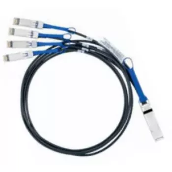 Nvidia MC2609130-001 kabel InfiniBand/światłowodowy 1 m QSFP 4x SFP+ Czarny