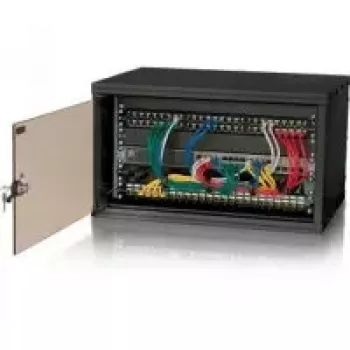 Triton RXA-06-AS4-BAX-A1 Szafa ścienna 19 inch 6U, 550x400mm, demontowalna, czarna