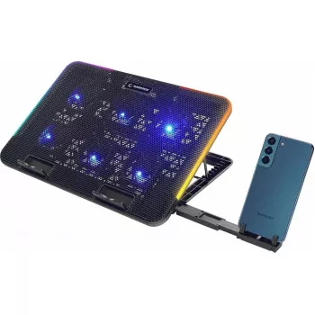 Przewodowa mysz gamingowa RAMPAGE SIXPOWER R9 z podświetleniem RGB i ergonomicznym designem