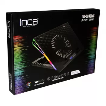 Podstawka pod laptop Inca INC-608GMS Czarny 43,2 cm 17 cali