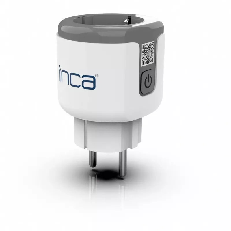 Inteligentna wtyczka Inca IWA-283 wewnętrzna/zewnętrzna Wi-Fi 16A biała