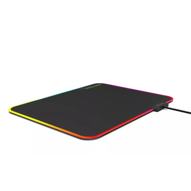 Podkładka pod mysz gamingowa Inca IMP-024 Czarna Monochromatyczna