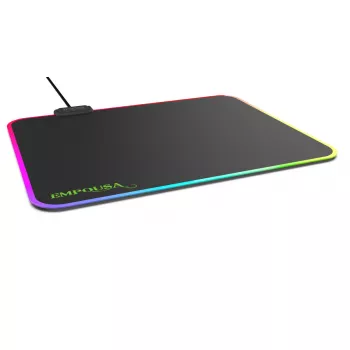 Podkładka pod mysz gamingowa Inca IMP-024 Czarna Monochromatyczna