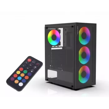 Obudowa PC Inca EMG-15XN Midi Tower Czarna