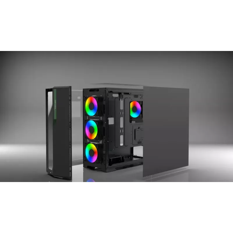 Obudowa PC Inca EMG-17XN Midi Tower Czarna