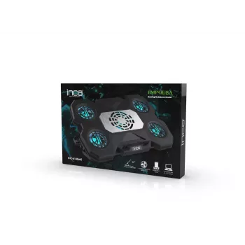 Podkładka chłodząca pod laptop INCA INC-614GMS ergonomiczny design cicha praca