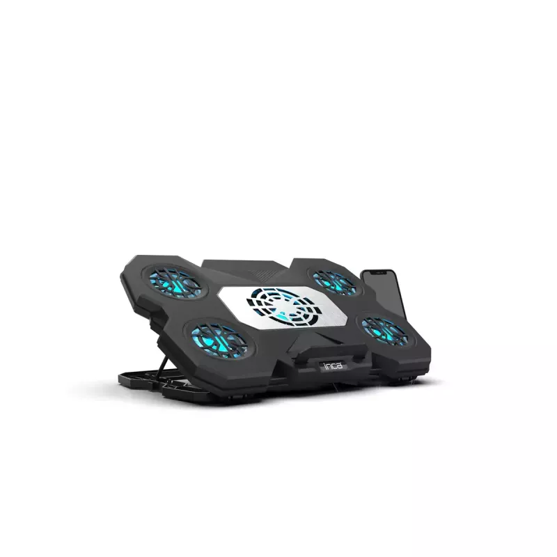 Podkładka chłodząca pod laptop INCA INC-614GMS ergonomiczny design cicha praca