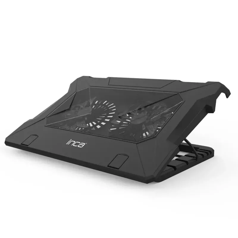 Podkładka chłodząca pod laptopa Inca INC-321RX 43,2 cm 2 wentylatory Czarny