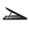 Podkładka chłodząca pod laptopa Inca INC-601GMS 43,2 cm 6 wentylatorów USB Czarna