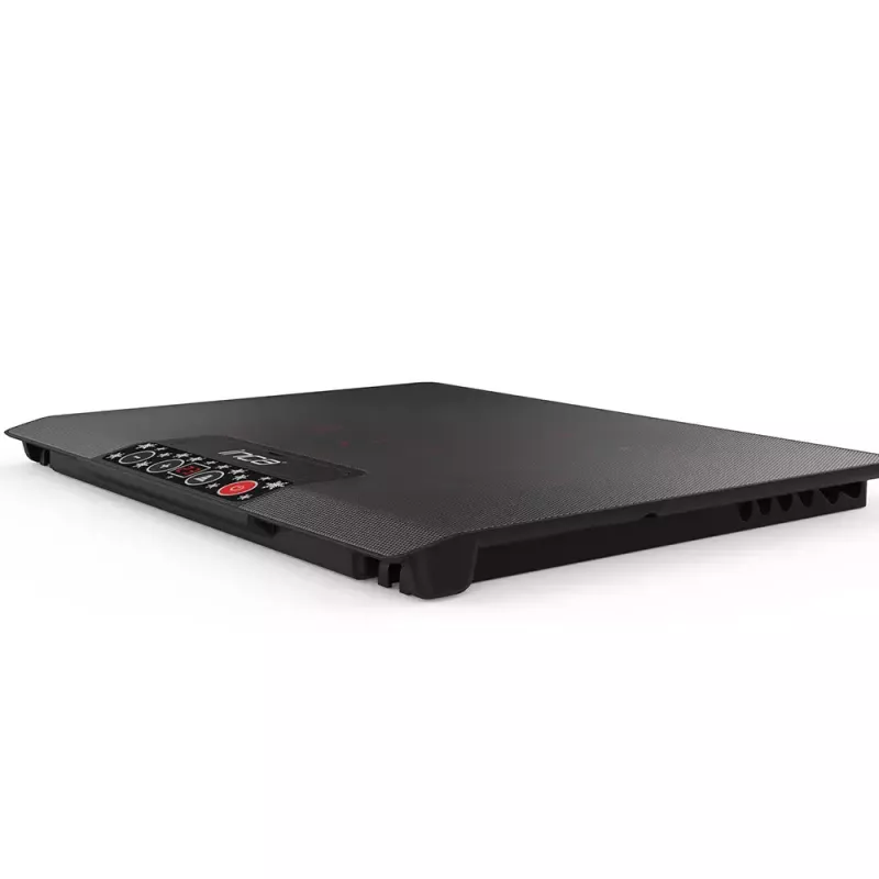 Podkładka chłodząca pod laptopa Inca INC-601GMS 43,2 cm 6 wentylatorów USB Czarna