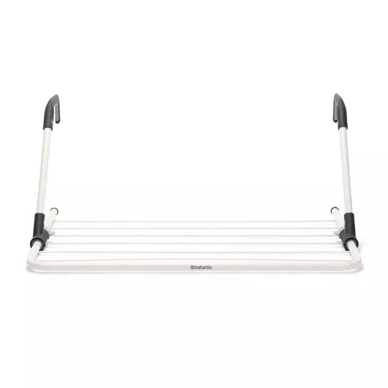 Suszarka na pranie z klipsami do zawieszenia Brabantia 102769 Czarny Srebrny 710 mm