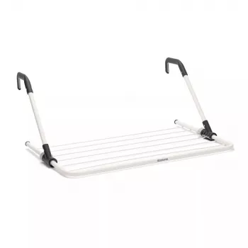 Suszarka na pranie z klipsami do zawieszenia Brabantia 102769 Czarny Srebrny 710 mm