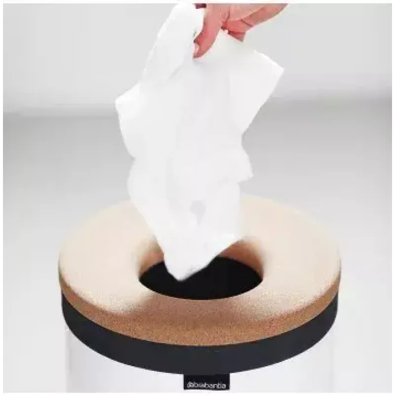 Kosz na pranie Brabantia 104367 Brązowy Biały Wysokość 665 mm Średnica 30 cm