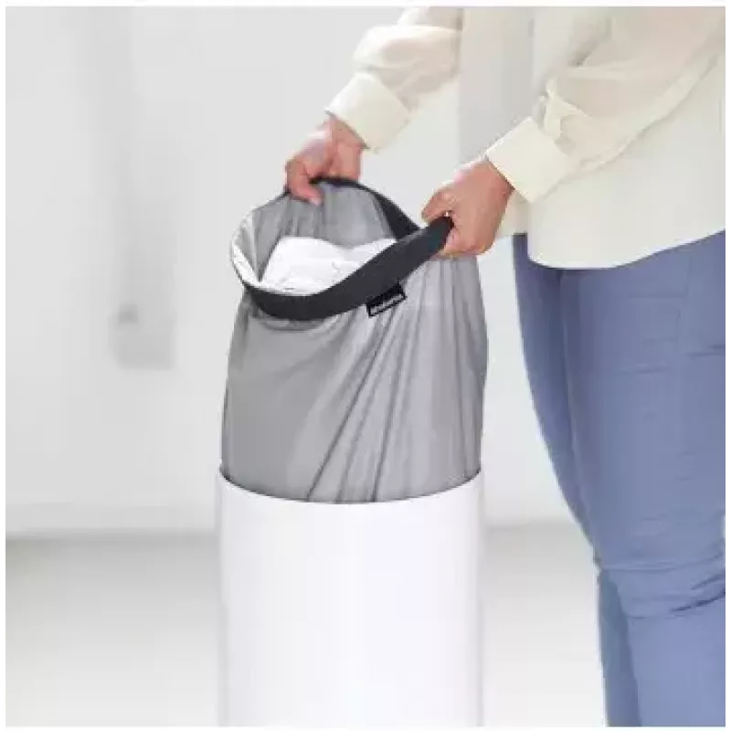 Kosz na pranie Brabantia 104367 Brązowy Biały Wysokość 665 mm Średnica 30 cm