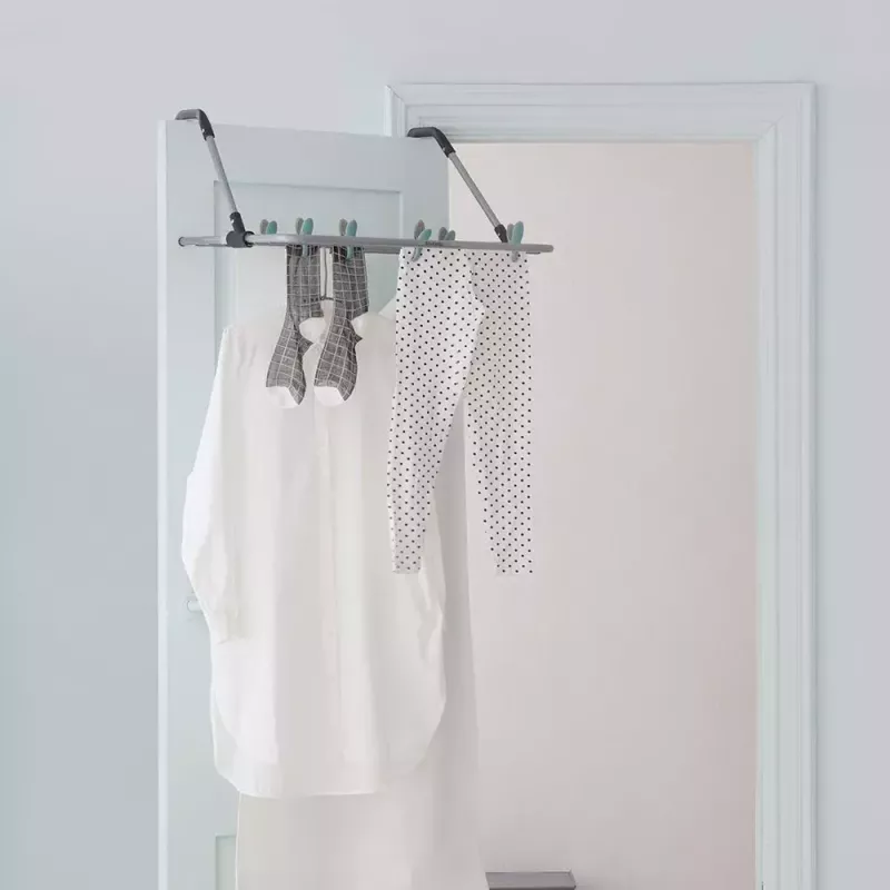 Suszarka na pranie z klipsami do zawieszenia Brabantia 105241 biała 710 mm x 290 mm x 690 mm