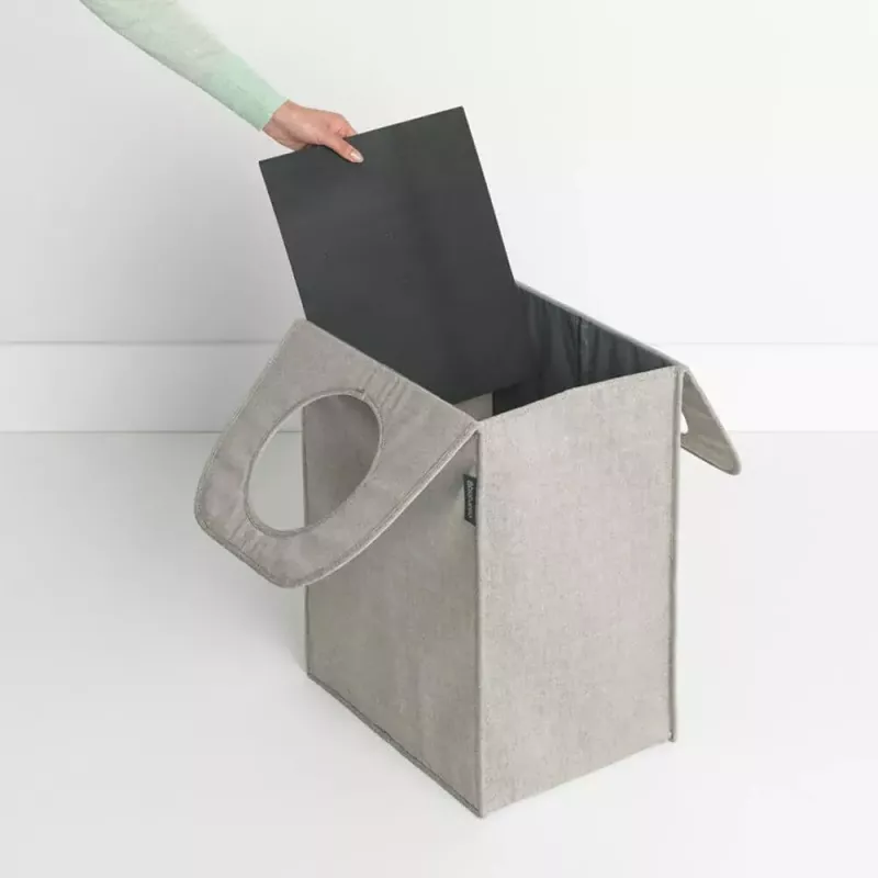 Kosz na pranie Brabantia 120367 55L prostokątny szary