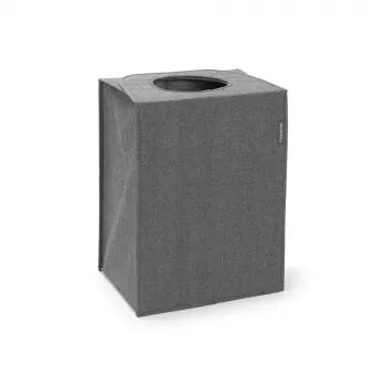 Laundry basket Brabantia 120381 55 L Rectangular Czarny