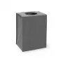 Laundry basket Brabantia 120381 55 L Rectangular Czarny