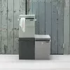 Kosz na pranie Brabantia 120442 35 L prostokątny czarny