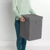 Kosz na pranie Brabantia 120442 35 L prostokątny czarny
